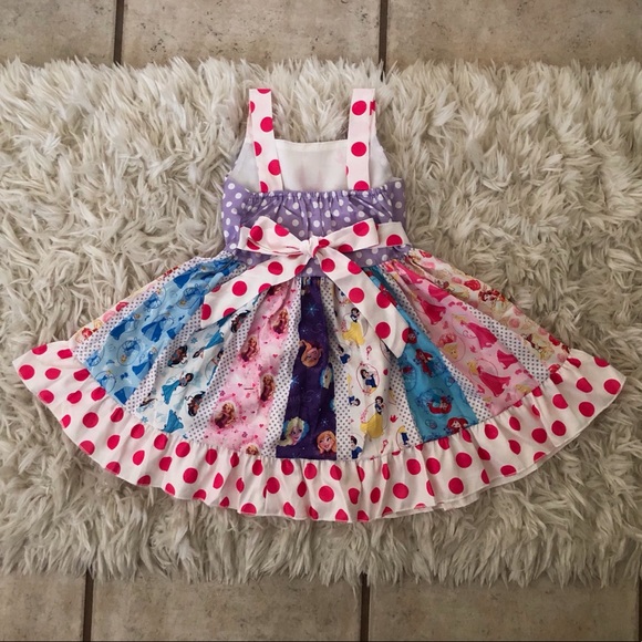 NWT Girls Disney Princess Castle Twirl Dress - Picture 3 of 8